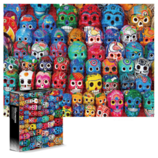 成人趣味休閒拼圖, 1個, 骷髏玩家, 1500件