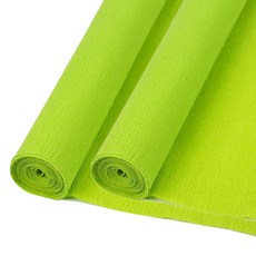 마다꾸미 주름 구김지 17 애플그린, 50 x 250 cm, 2개