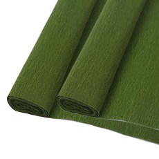 마다꾸미 주름 구김지 15 카키, 50 x 250 cm, 2개