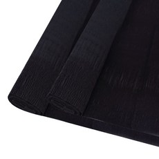 마다꾸미 주름 구김지 28 블랙, 50 x 250 cm, 2개