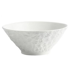 올록볼록 스톤 세라믹 라면그릇 HTC529, 화이트, 1개