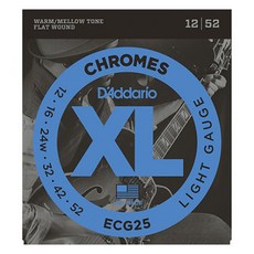 D'Addario 電吉他弦, ECG25, 1個