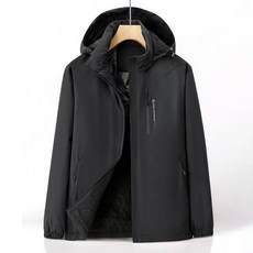 男款無縫壓膠換季輕量連帽保暖外套 YXR707