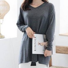 세이스타일 여성용 가오리 박스핏 티셔츠