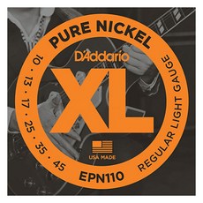 다다리오 일렉 기타 스트링, EPN110, 1개