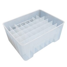 Silvercast 魷魚假餌收納盤 40孔, 1個, 半透明