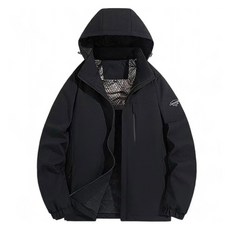 男款無縫壓紋換季輕量連帽保暖外套 YXR708