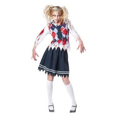 OPRY 學生殭屍萬聖節女生校服制服角色扮演 A