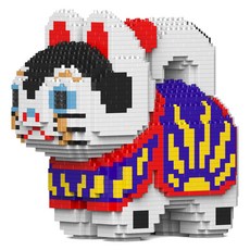 犬張子日式主題積木 S, 混合色