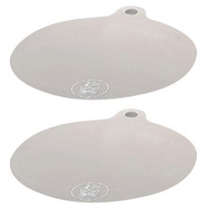 bruma 矽膠電磁爐防刮保護墊 圓形, 灰色, 2個