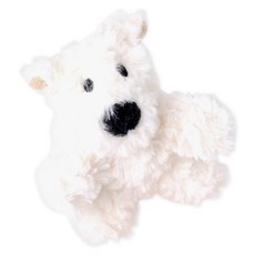 MerciBand 白色小熊玩偶鑰匙圈, 1個, 白色