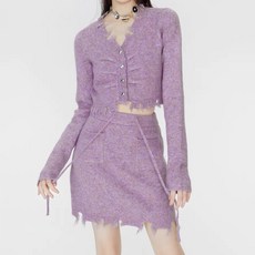 ViVEMO 修身時尚高質感裙裝兩件式套裝 07309