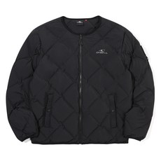 오닐 남성용 가필드 튜브 넥리스 덕다운 점퍼 OMDLM4107