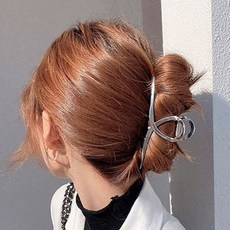 뱀스컴퍼니 빅 메탈 올림머리 집게핀