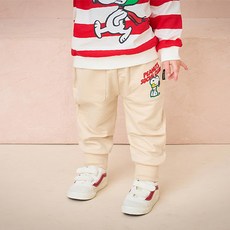 milkmile PEANUTS 兒童史努比慢跑褲