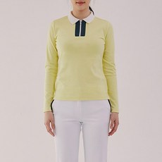 HALEY GOLF 女款網眼Polo領長袖T恤 HS-KT1009
