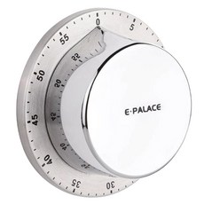 E-PALACE 依鉑雷司 Keyming 磁吸式廚房烹飪計時器, 銀色, 1個