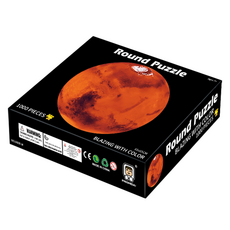 成人專注力提升圓形拼圖, 1個, 1000件, 火星