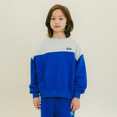A.Toi 兒童款 Dreamer 撞色運動衫