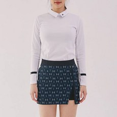 HALEY HALEY GOLF 女款 Logo 蝴蝶結 長袖 翻領T恤 HS KT1007