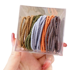 올어바웃하나 마카롱 심플 데일리 헤어밴드 + 박스 세트 50p