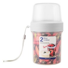 Daily Pick 兩用麥片水果便當杯 M, 混合色, 1個