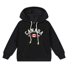 nykids 兒童刷毛寬鬆版連帽T恤 W268