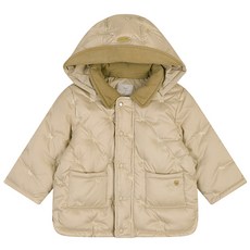 ETTOI 童款刺繡絎縫羽絨外套