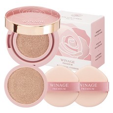 WINAGE Koreana 玫瑰活力氣墊, 23玫瑰米色, 1個
