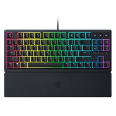 레이저 Ornata V3 유선 텐키리스 게이밍 키보드, 블랙, RZ03-0488, 제조사축