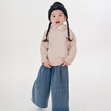 LITTLE RABBIT 兒童C袋鼠連帽針織衫