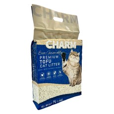 CHARM 野性魅力 豆腐砂, 2.8kg, 1包, 原味