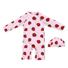 아쿠아티카 아동용 올인원 래쉬가드 + 모자 세트 AQABS403