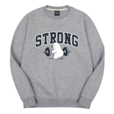 okstar 男女通用 Strong 小熊 特厚棉 運動衫 4SSP024