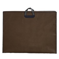 YEDAUM 不織布韓式摺疊桌/飯桌桌罩, 1個, 棕色