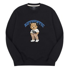 okstar 男女通用 Authentic 泰迪熊 特殊雙面布料 大學T
