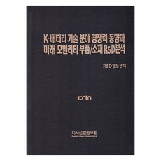 K-電池技術領域競爭力趨勢與未來移動性零件/材料R&D分析, 知識產業情報院, R&D情報中心