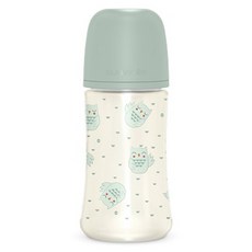 suavinex 蘇維妮 嬰幼兒用 Bonomia Premium PA 奶瓶, 貓頭鷹薄荷, 1個, 270ml
