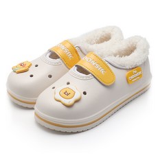 KAKAO FRIENDS 春植 早安 圓形毛絨室內拖鞋