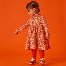 오일릴리 여아용 도우제 저지 드레스 OKEFEOP008A