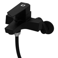 시원 壁掛式浴室淋浴水龍頭 黑色 기도A-600, 1個