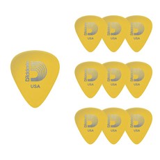 D'Addario Duralin 標準吉他彈片 Light Medium 1DYL3, 10個