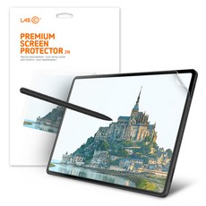 랩씨 종이질감 스케치 액정보호필름 2p 세트, 1세트