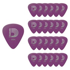 D'Addario Duralin 標準吉他撥片 DURALIN STD 1DPR6-25, 1套