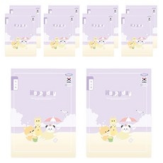 PENPIA 1000 國小裝訂筆記本 閱讀紀錄, 10個, D紫色