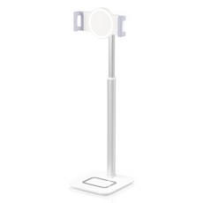 WINIZ 手機平板支架 可調節高度 夾式, 1個, 白色, WZ-RS818W