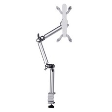 Winniz 滑動夾 3段關節 手機 平板 支架, 銀色, 1個, WZ-GG007S