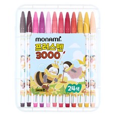 monAmi Pengsoo Plus Pen 24色套組, 混合色, 1套