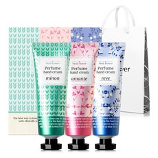 MediFlower 3款Tree Stories香水護手霜+購物袋, 1組