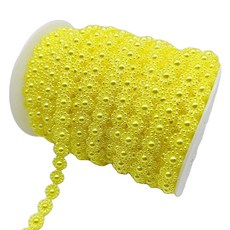 MaDaKkuMi 捲軸裝飾串珠鏈 25m, 黃色, 1個